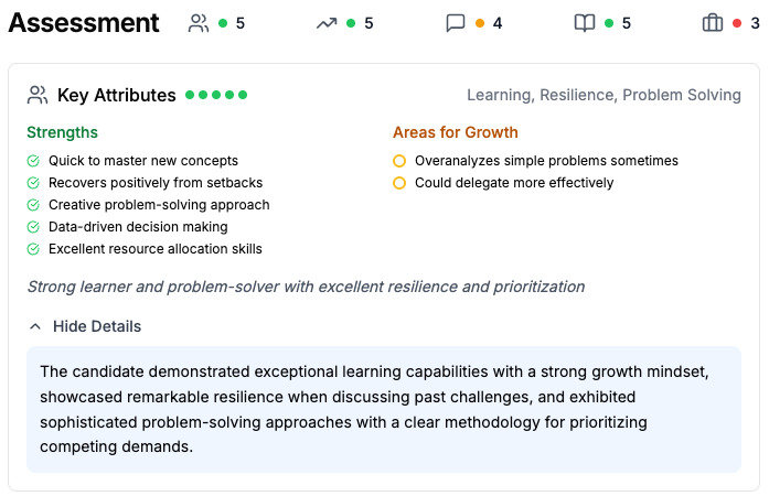 AngleHR Candidate Rankings Dashboard